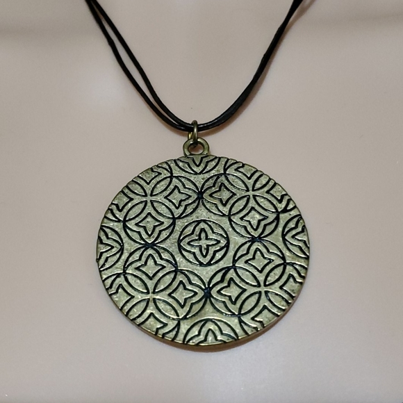 Xc Jewelry Xc Xiomara Castro Brass Mandala Necklace Poshmark